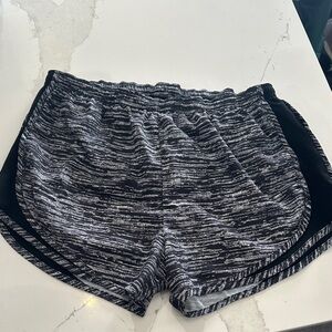 Women's Black and Gray Nike M dri fit shorts